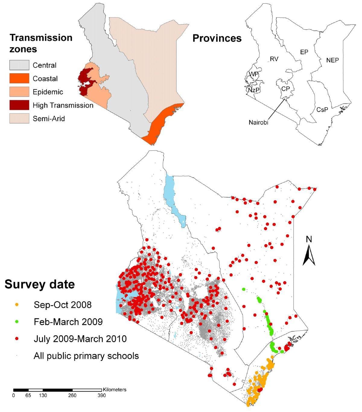Kenya escola de l'enquesta i la cartografia