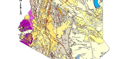 Mapa de Kenya recursos minerals